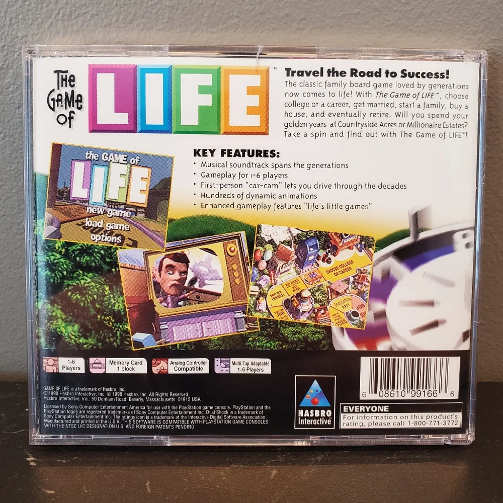 The Game of Life Playstation